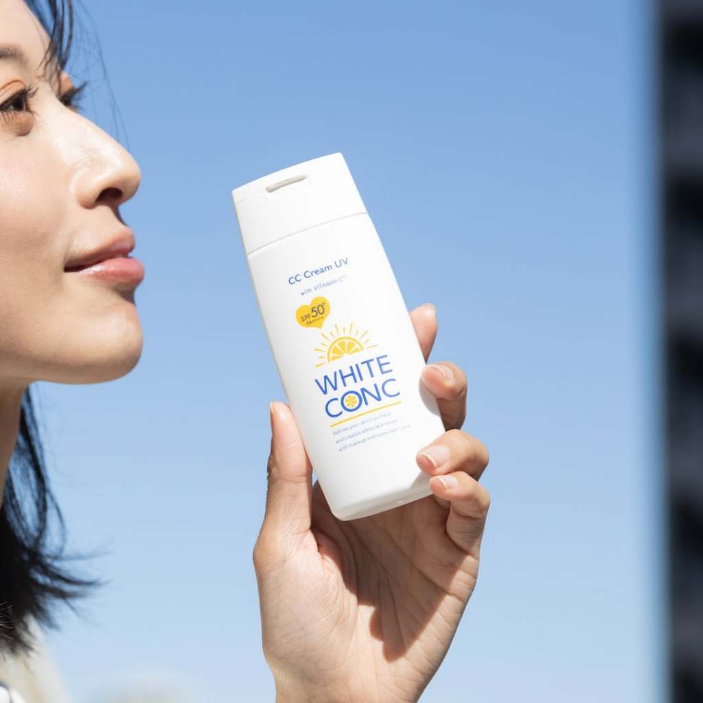 Kem Chống Nắng Nâng Tone Dưỡng Trắng Sáng Da White Conc White CC UV2 Cream (Tuýp 75g)