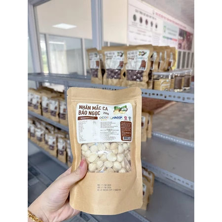 Hạt MacCa Nhân Hạt Macca Sấy Lạnh