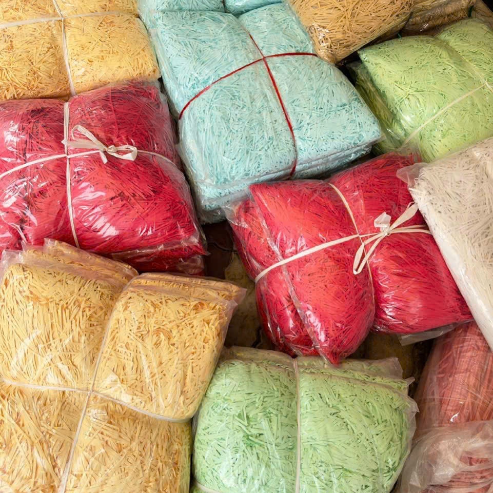 Giấy rơm, giấy vụn loại mềm đẹp, 500g giấy, nhiều màu, Hàng Trung ...
