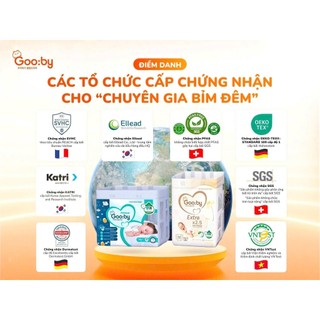 [inbox chọn quà] Tã/Bỉm dán và quần Gooby (ngày và đêm) siêu mỏng, siêu nhẹ, đủ size cho bé từ NB/S/M/L/XL/XXL/XXXL