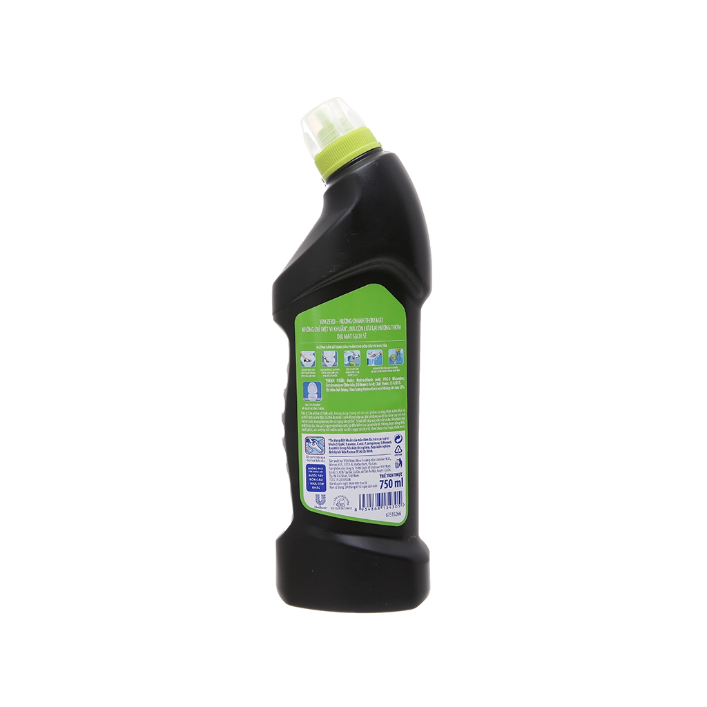 Nước Tẩy Rửa Bồn Cầu Vim Zero Diệt Khuẩn - Chai 750ML