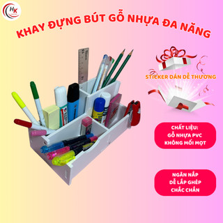 [TẶNG STIKER] Mã 2 Mã B Kệ Đựng Tài Liệu 1-2-3 Khay Để Bàn Văn Phòng Giá Để Tài Liệu Sách Hộp Đựng Bút Màu Cao Cấp