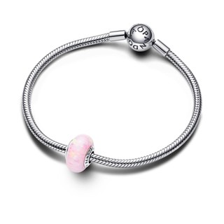 Charm Murano Pandora Moments Đá Opal Màu Hồng Lấp Lánh - Opalescent Pink Charm
