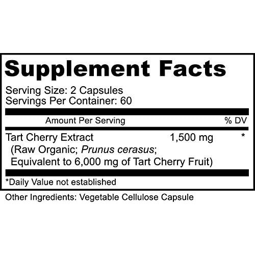 PURELY beneficial bột Tart Cherry chua hữu cơ hương vị trái cây