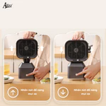 Máy Hút Mùi Mini 12W Máy Hút Khói Có Màn Thấm Dầu Tái Sử Dụng An Toàn Vệ Sinh Tiện Lợi ALIZZ 14514 — ảnh 5