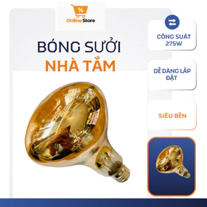 Bóng Đèn Sưởi Nhà Tắm Công Suất 275W Thay Thế Tất Cả Các Loại Đèn Sưởi Nhà Tắm Trên Thị Trường