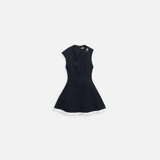 [Best Seller] Đầm Ngắn Sleeveless Pleated Hem Detail , Chất Vải Cotton Hàn Thoải Mái ,WDN141, SOME HOW STORE