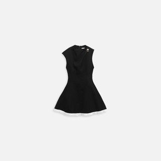 [Best Seller] Đầm Ngắn Sleeveless Pleated Hem Detail , Chất Vải Cotton Hàn Thoải Mái ,WDN141, SOME HOW STORE