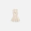 Đầm Ngắn Sleeveless Pleated Hem Detail , Chất Vải Cotton Hàn Thoải Mái ,WDN141, SOME HOW STORE