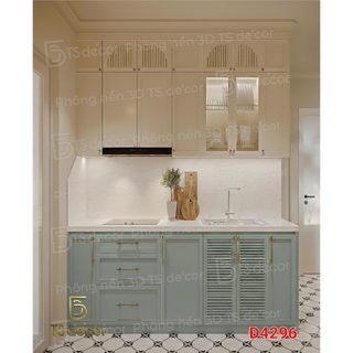 Phông Nền Mẫu Họa Tiết Bếp Decor Quán Cafe, Bánh Ngọt Checkin