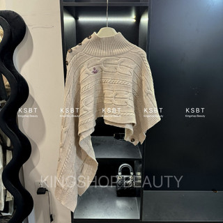 [Về Sẵn]•𝙆𝙞𝙣𝙜𝙨𝙝𝙤𝙥𝙗𝙚𝙖𝙪𝙩𝙮•Áo Len Choàng VIP Cánh Rơi Mix Váy QC
