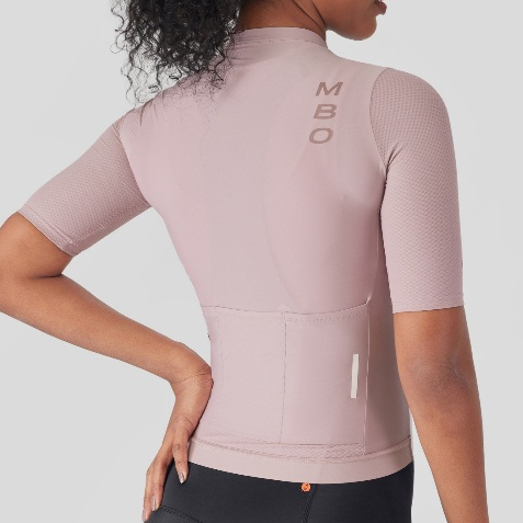C111II - Áo Đạp Xe MBO Nữ Misty Pink