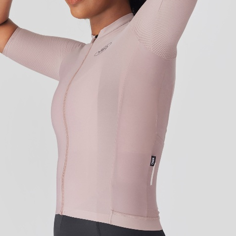 C111II - Áo Đạp Xe MBO Nữ Misty Pink