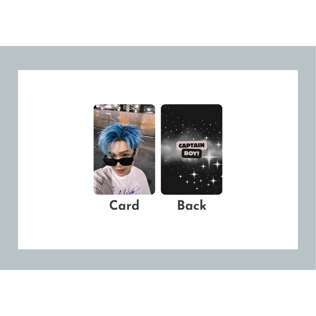 set card bo góc ca sĩ Captain Boy - Anh trai say Hi