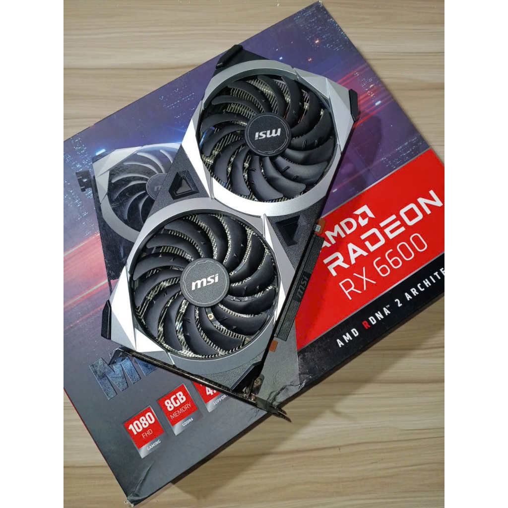 Card màn hình MSI Radeon RX 6600 MECH 2X 8GB | Shopee Việt Nam