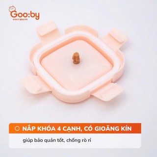 Hộp Thủy Tinh Nắp Dẻo Đựng Thực Phẩm Cốc Nấu Cháo Trữ Đông Đồ Ăn Dặm Cho Bé 140ml -bimbexinhhn