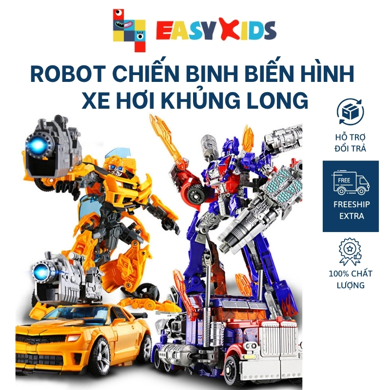 Đồ chơi lắp ráp khủng long biến hình robot giúp bé phát triển sáng tạo, trí tuệ
