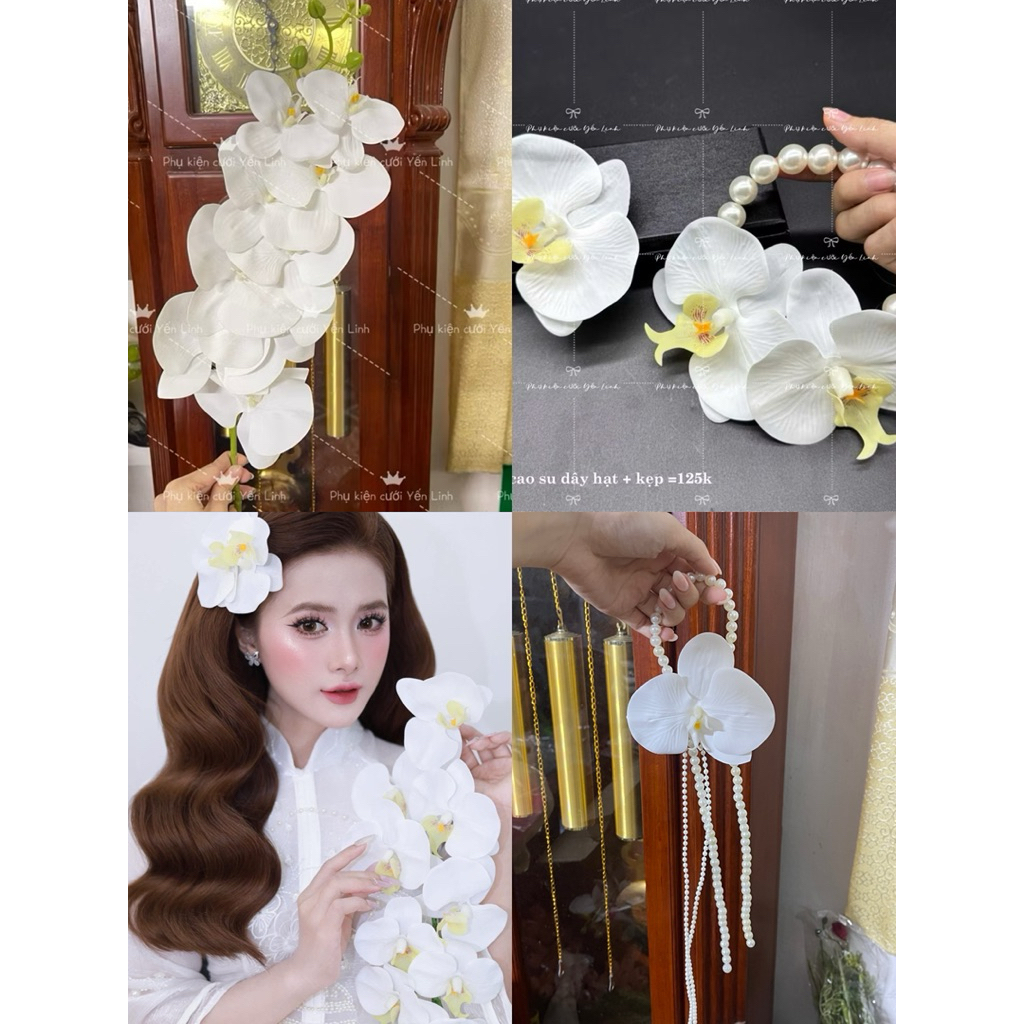🌸🌸🌸Combo các set hoa lan cho cô dâu xinh ngày cưới|PHUKIENCUOIYENLINH