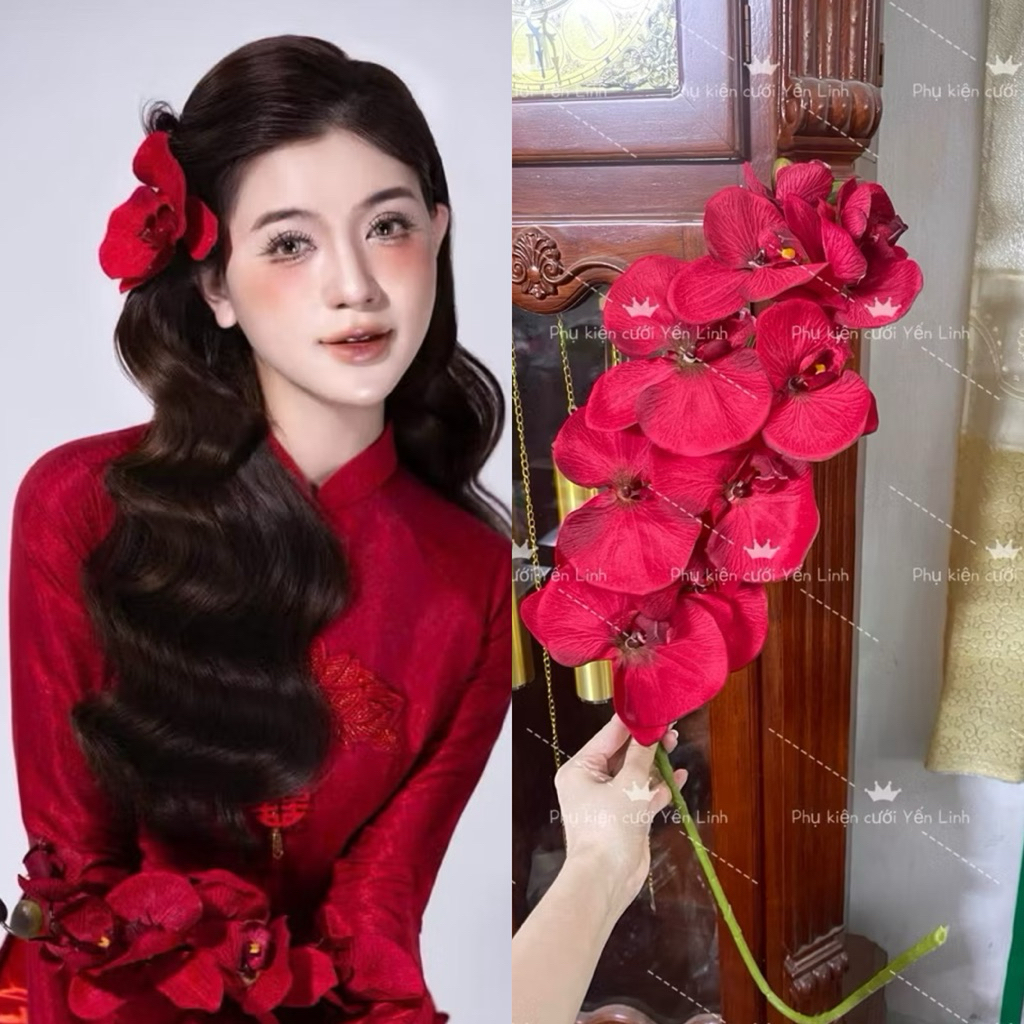 🌸🌸🌸Combo các set hoa lan cho cô dâu xinh ngày cưới|PHUKIENCUOIYENLINH