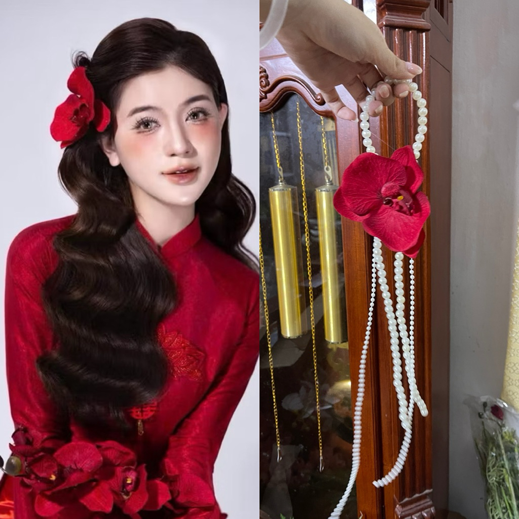 🌸🌸🌸Combo các set hoa lan cho cô dâu xinh ngày cưới|PHUKIENCUOIYENLINH