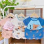 Bộ cộc tay cho bé trai, bé gái từ 5 - 15kg, vải tăm lạnh co giãn, hình in đẹp, mềm mại, giặc máy tốt