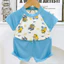 MS60 Bộ Thun Lạnh Cộc Tay Cho Bé 6 -16kg, Thun Lạnh Phối Màu Đẹp, mềm, mát,co giãn tốt