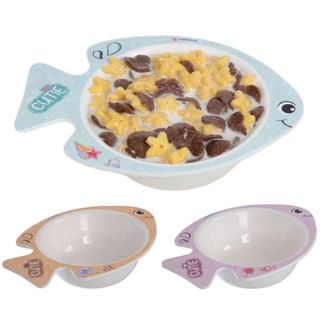 Bát hình cá trẻ em 300ml nhựa VIỆT NHẬT - Bát ăn cơm, canh, ăn dặm cho bé mẫu giáo 6802