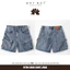 Quần Short Jean Nam Túi Hộp Cá Tính 4 Màu - Cargo Short Jean