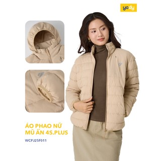 Áo phao nữ YODY 4s Plus siêu ấm siêu nhẹ mũ áo thông minh giấu trong cổ áo WCPJ25F011