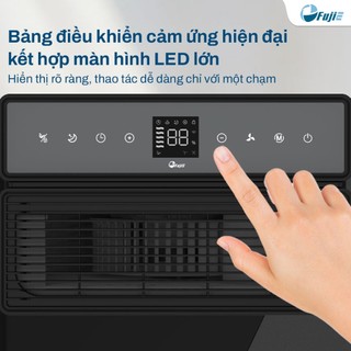 Máy hút ẩm 24L block nhập khẩu FUJIE HM-924ED công suất 24 lít/ngày, màng lọc HEPA, kết nối wifi