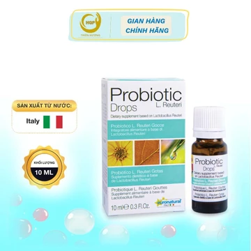 PROBIOTIC L.REUTERI DROPS - Men vi sinh cải thiện hệ vi sinh đường ruột cho bé nhập khẩu Châu Âu - Lọ 10ml