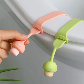 Set  5 Dây Silicon Nâng Nắp Bồn Cầu Chống Trượt Có Thể Điều Chỉnh Tránh Chạm Giữ Vệ Sinh Mẫu Mới 88531