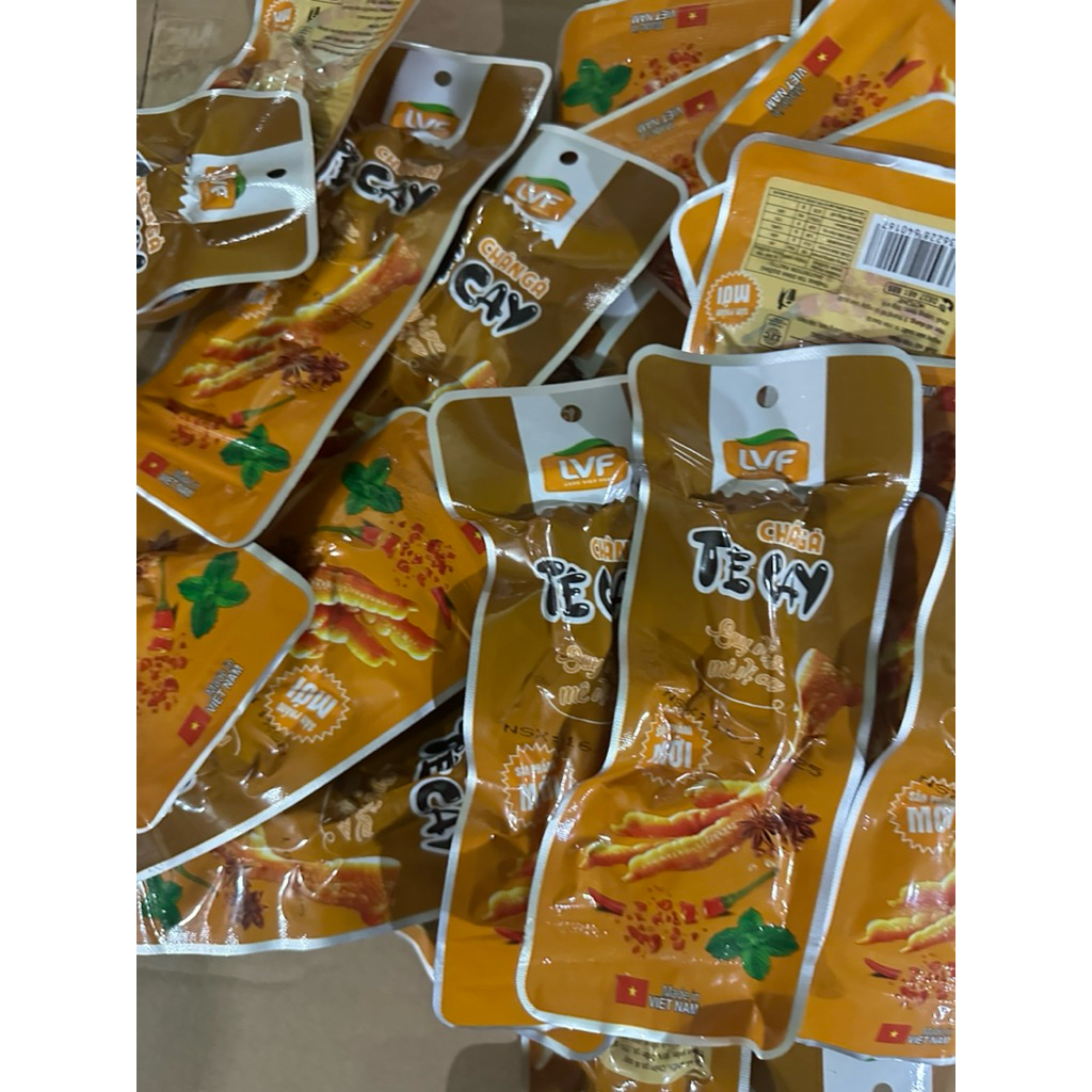 COMBO 30 Chân Gà Tê Cay 30g ngon giòn cay