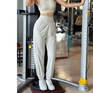 Quần Jogger nữ bo gấu tập gym, yoga mặc hằng ngày model: 99104.101 Tuấn HD chất thun poly co giãn