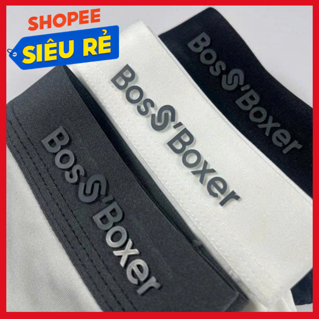 Quần Sịp Nam Dáng Boxer [COMBO5] Thun Lạnh Cao Cấp Kháng Khuẩn Thoáng Khí Không Lằn Da