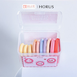 Horus Bộ 10 bông mút trang điểm Makeup Puff Set đa năng nhiều size