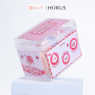 Horus Bộ 10 bông mút trang điểm Makeup Puff Set đa năng nhiều size