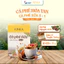 KINKA Cà phê sữa 3in1 - 180g (10 gói x 18g) Cà phê hòa tan