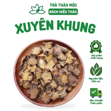Xuyên Khung Nguyên liệu thảo mộc ngâm, nấu trà Thảo Mộc Bách Hiếu Thảo