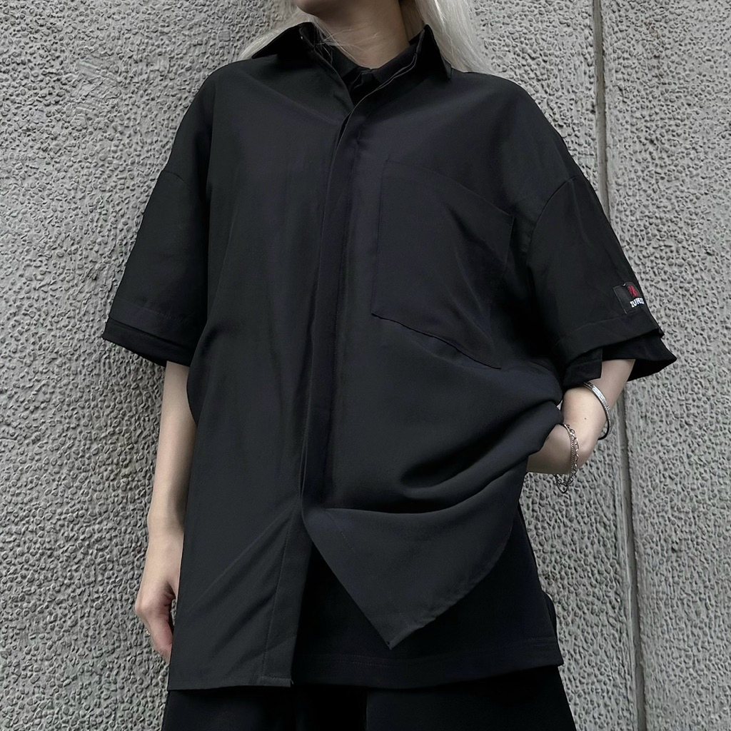 Áo sơ mi thiết kế Unisex Zune.zx, DARKNESS SHIRT | Shopee Việt Nam