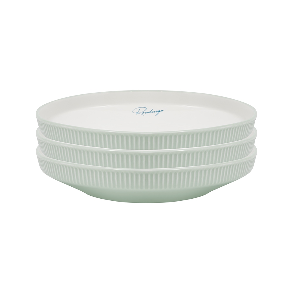 Bộ 3 đĩa tròn sâu lòng Elmich RoseDesign EL-0241