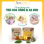 KINKA - Trà Hoa Vàng Gia Lai & Xạ Đen - SUPER ANTIOXIDANT | Hộp 20 gói x 2g