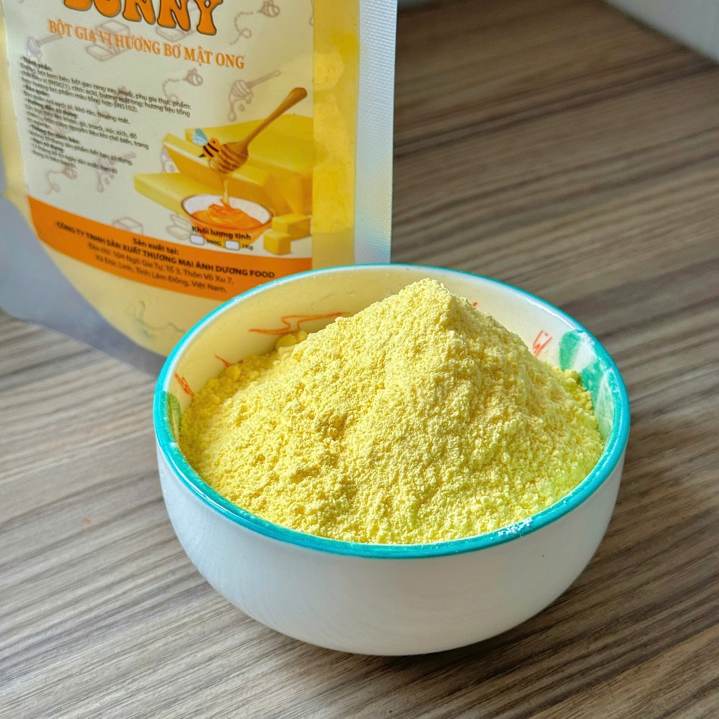 100g Bột rắc hương bơ mật ong Bonny ADFOOD – dùng cho popcorn, khoai tây chiên, gà rán, snack và trang trí món ăn
