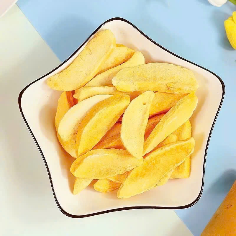 Xoài sấy giòn Wakamono Organic (40gam/gói) công nghệ sấy thăng hoa, chua chua ngọt ngọt