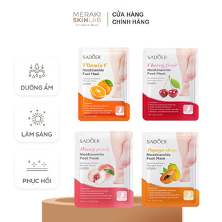 Mặt Nạ Dưỡng Da Chân Làm Trắng Dưỡng ẩm, Dưỡng Móng Cao Cấp