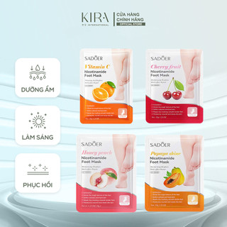 Mặt Nạ Dưỡng Da Chân Làm Trắng Dưỡng ẩm, Dưỡng Móng Cao Cấp
