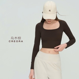 Quần đũi, model: 99182.1.A3011 Áo Croptop Dài TayTUẤN HD, Ôm Dáng Tôn Eo, Thun Poly Co Giãn Tập Gym Yoga
