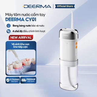 Máy tăm nước Deerma CY01 4 chế độ chăm sóc răng linh hoạt, chống thấm nước - Bảo hành 12 tháng