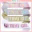 Dải Băng Đeo Chéo, Dây Vải Đeo Vai Happy Birthday Trang Trí Sinh Nhật Nhiều Màu Sắc