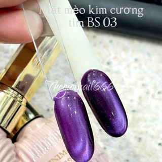 Mắt Mèo Kim Cương VINIMAY Tím  BS03 Siêu Sáng | Thegioinail666